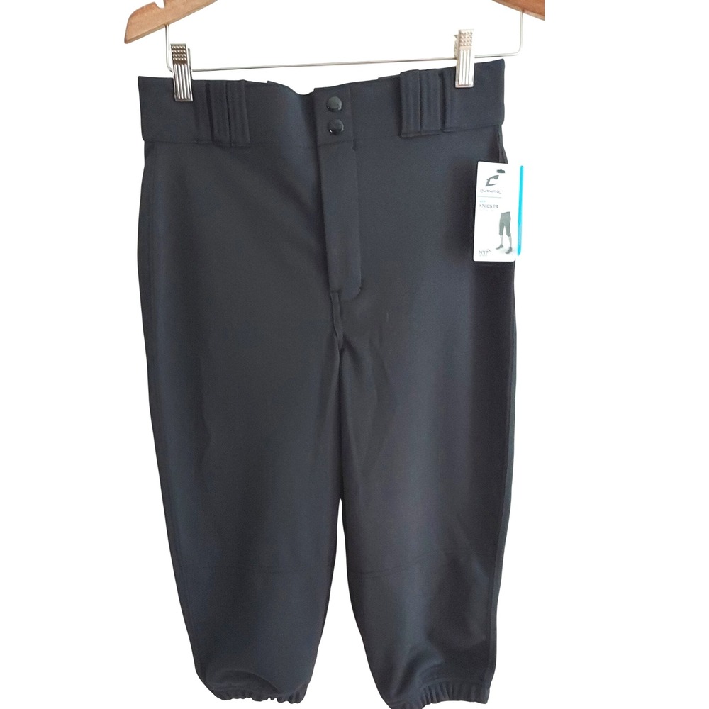 CHAMPRO MVP Knicker Baseball Pants Youth XL Black MVP Series New